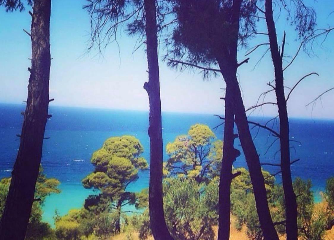 Summer House With Amazing View Possidi Exterior foto